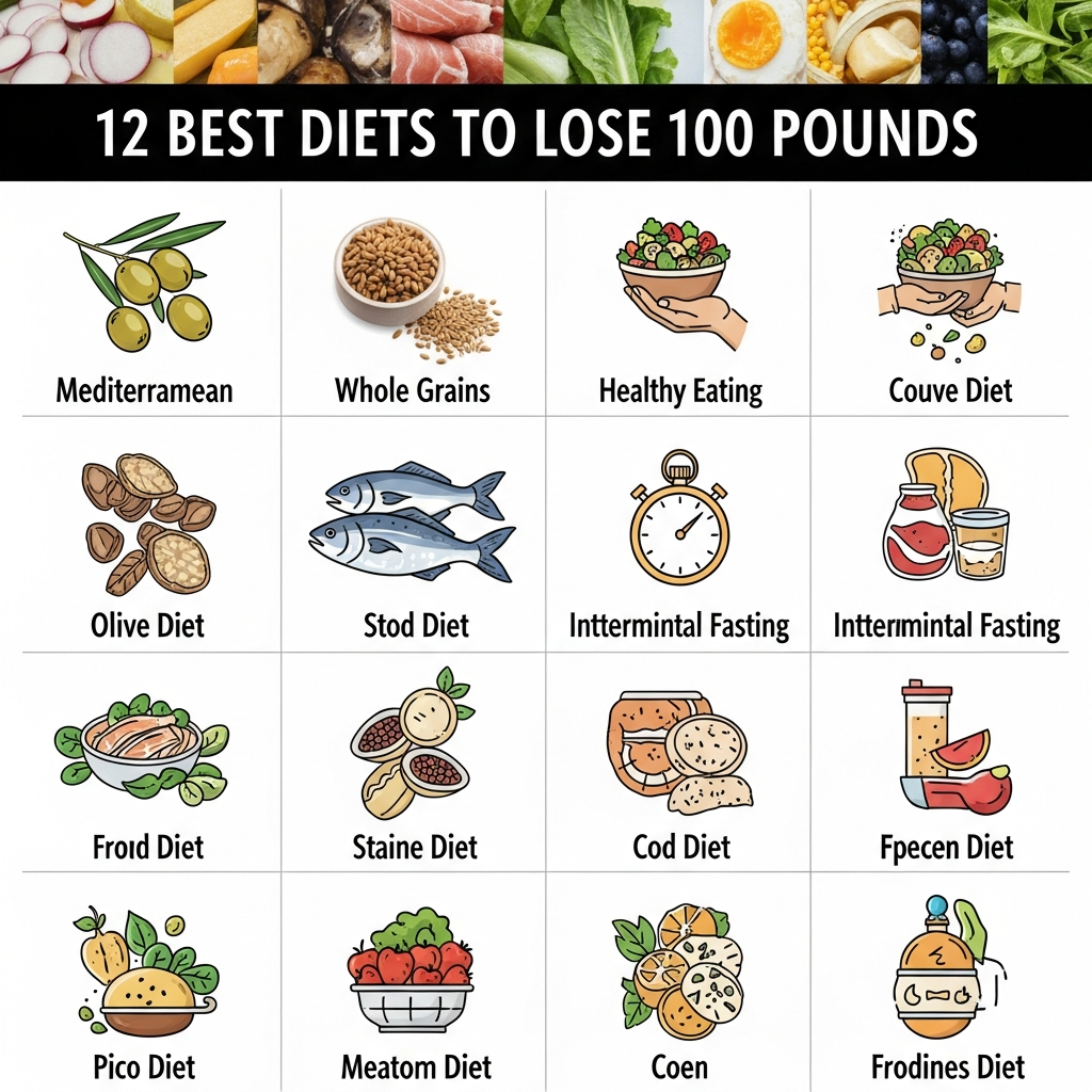 Best Diets to Lose 100 Pounds