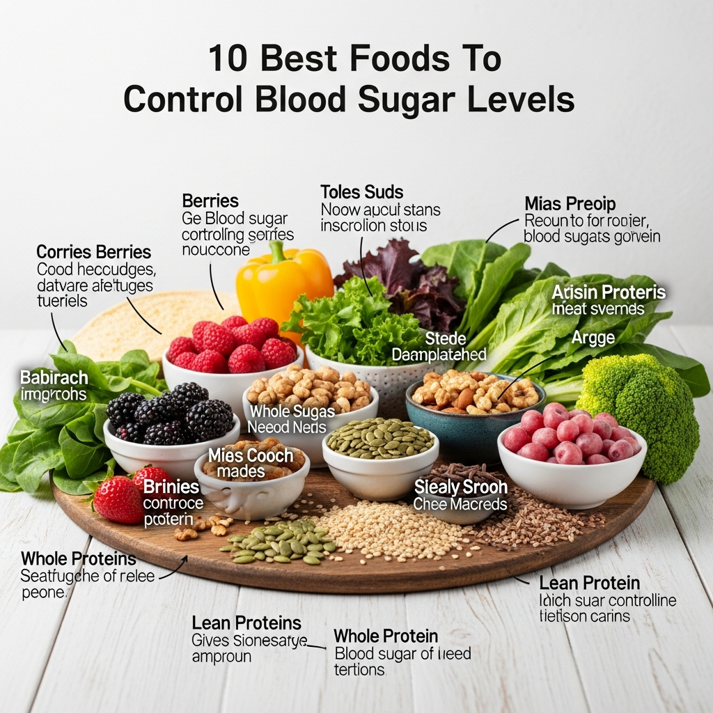 Best Foods To Control Blood Sugar Levels