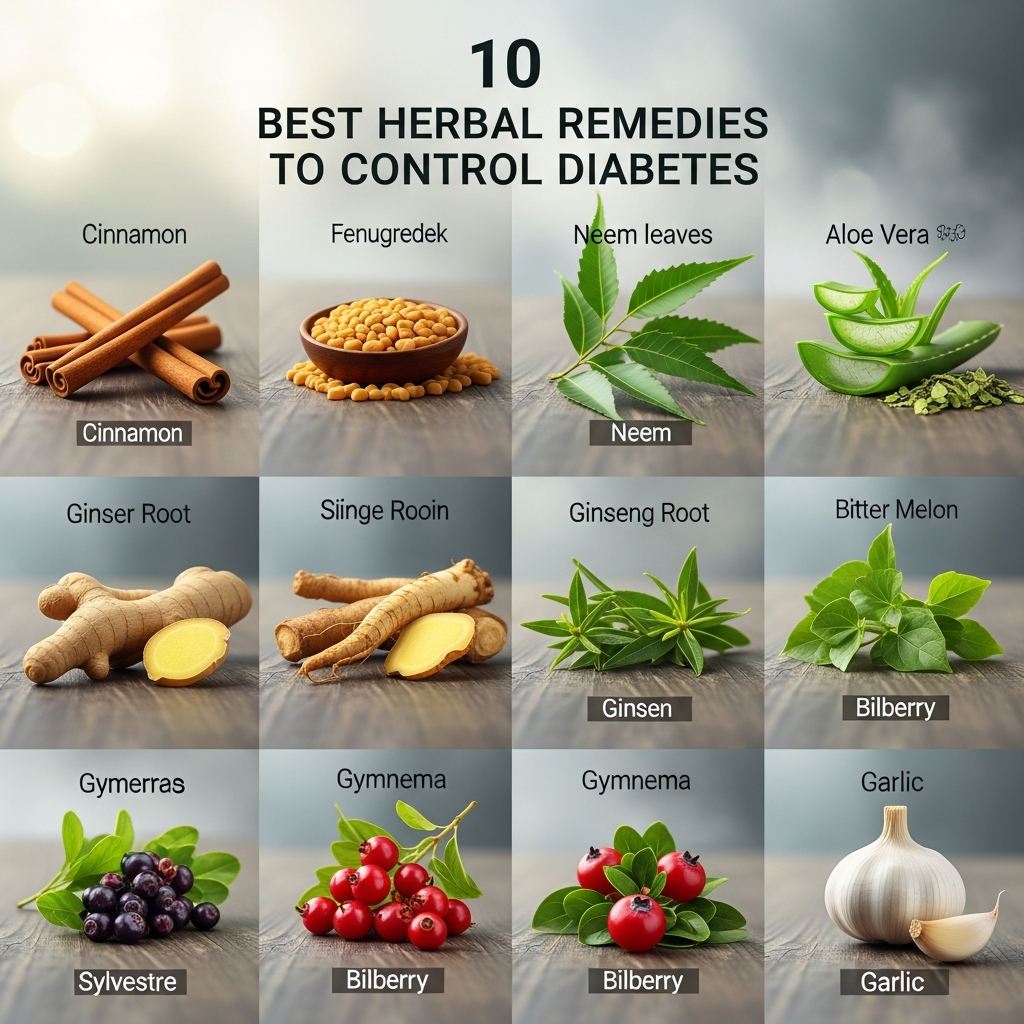 Best Herbal Remedies to Control Diabetes