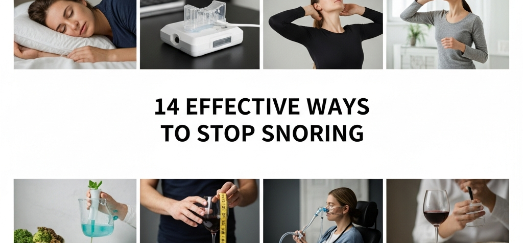 Effective Ways to Stop Snoring