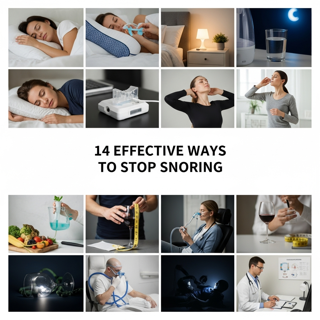Effective Ways to Stop Snoring
