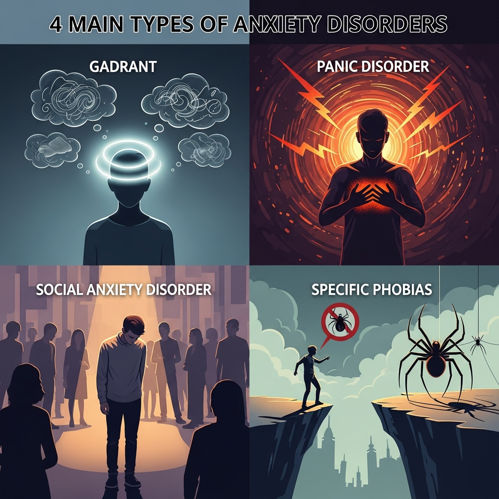 Types Of Anxiety Disorders