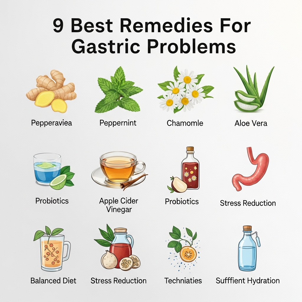 Best Remedies For Gastric Problems