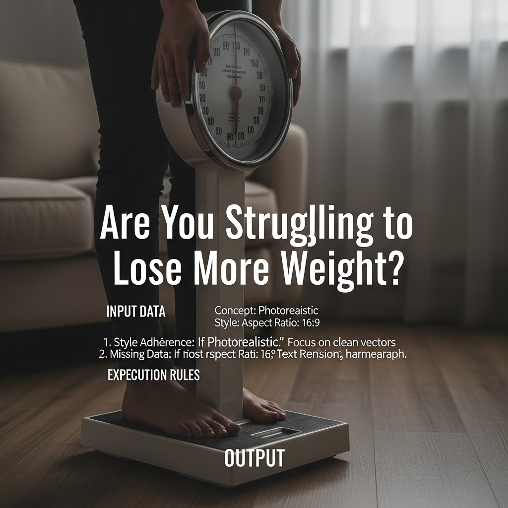 Struggling to Lose More Weight?