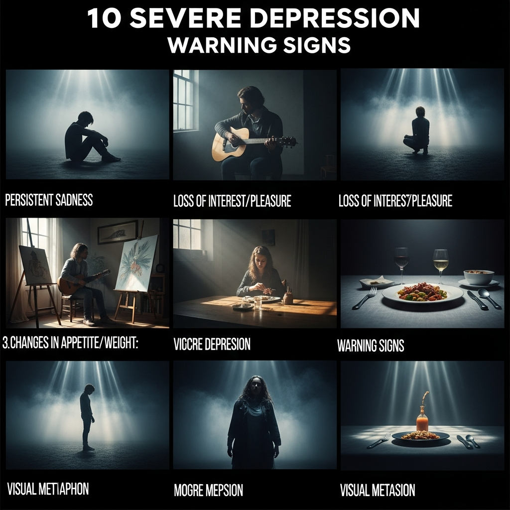 Severe Depression Warning Signs