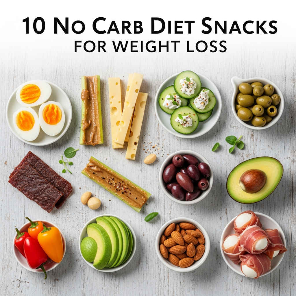 No Carb Diet Snacks for Weight Loss