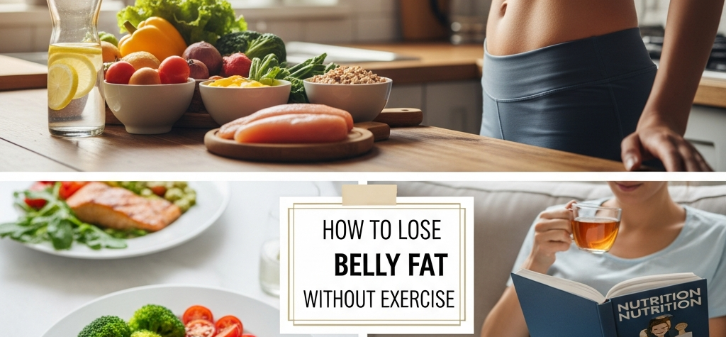 How to Lose Belly Fat without Exercise