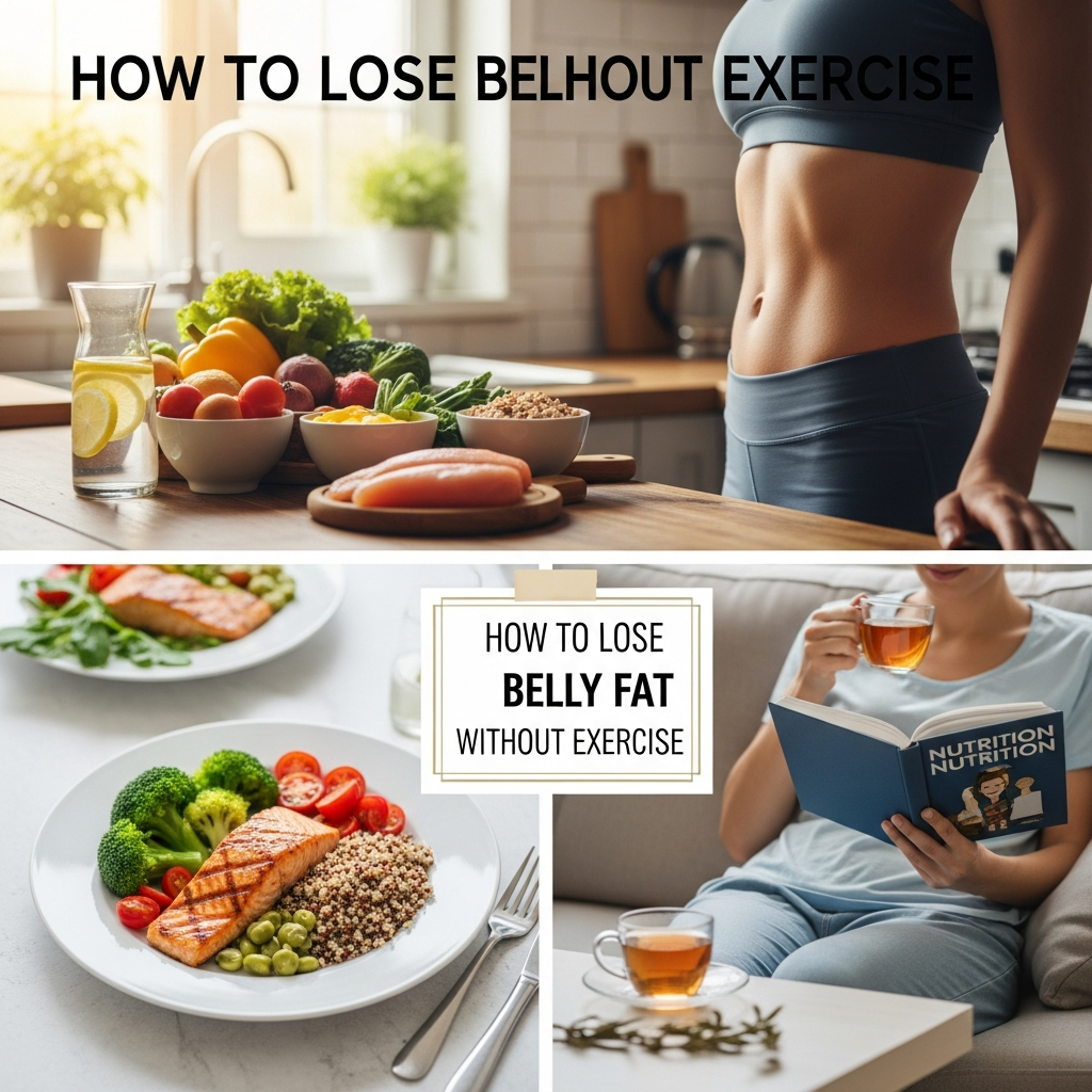 How to Lose Belly Fat without Exercise