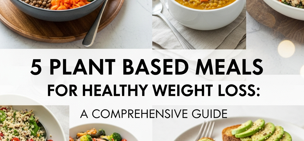 Plant Based Meals for Healthy Weight Loss