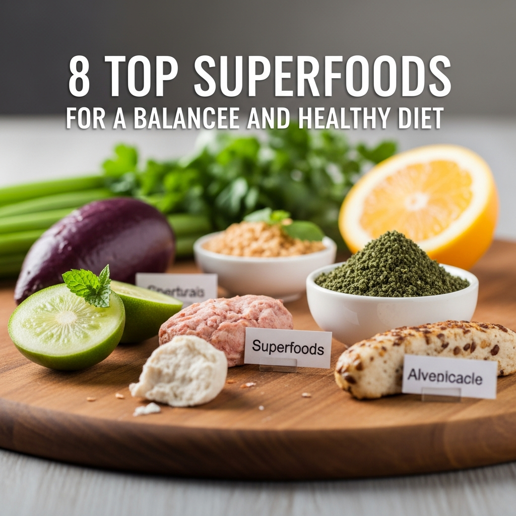 Super foods for a Balanced and Healthy Diet