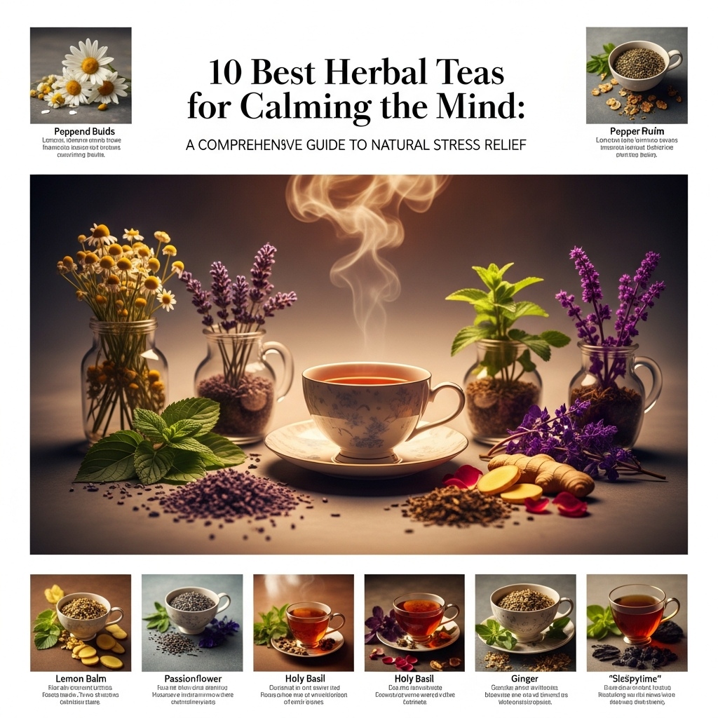 Best Herbal Teas for Calming the Mind