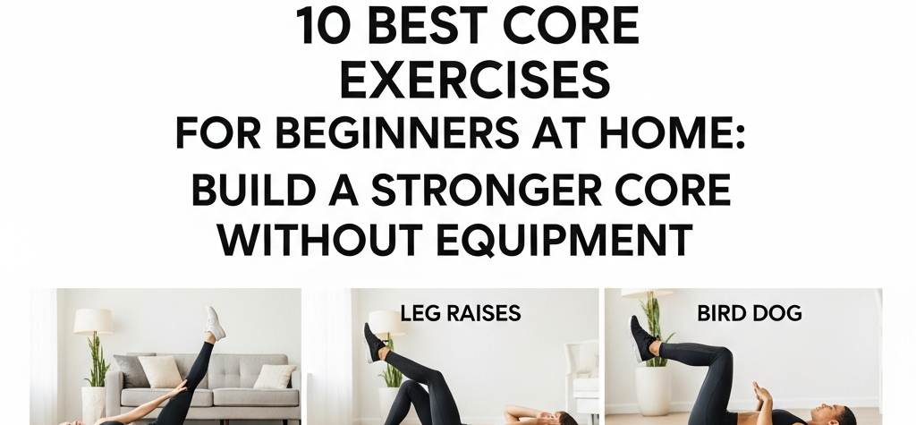 Best Core Exercises for Beginners at Home